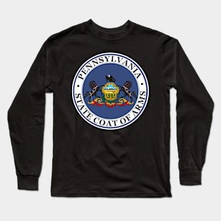 Pennsylvania Coat of Arms Long Sleeve T-Shirt